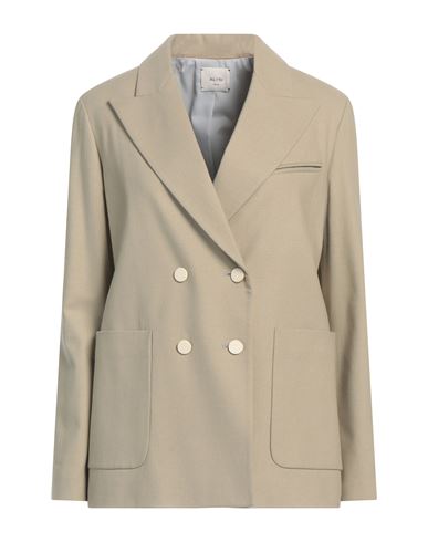 Alysi Crème Woman Blazer Sand Size 6 Viscose, Polyester, Wool, Elastane