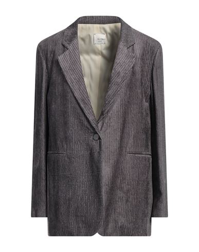 ALYSI ALYSI CHOCOLAT WOMAN BLAZER DARK PURPLE SIZE 8 VISCOSE 