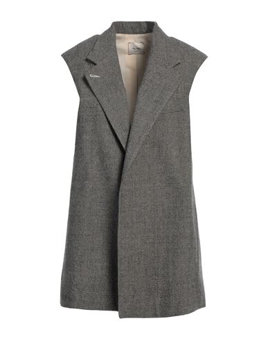 ALYSI ALYSI WOMAN BLAZER GREY SIZE 6 VIRGIN WOOL 