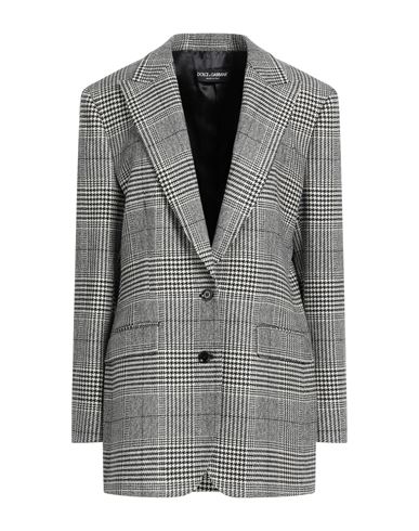 Dolce & Gabbana Woman Blazer Black Size 8 Wool, Cashmere