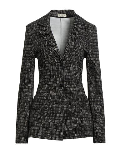 Siyu Woman Blazer Black Size 12 Viscose, Elastane