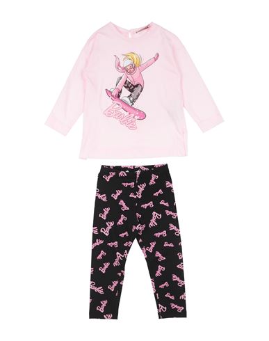 Monnalisa Barbie Toddler Girl Co-ord Light Pink Size 6 Cotton