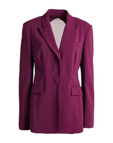 Pinko Woman Blazer Plum Size 8 Viscose, Elastane, Polyester In Pink