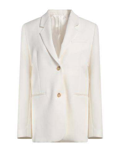 Totême Toteme Woman Blazer White Size 4 Viscose, Polyester