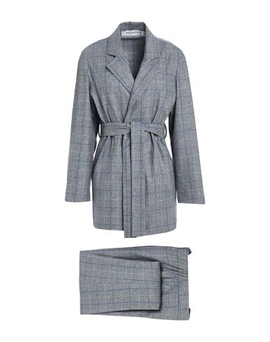 Shirtaporter Woman Suit Grey Size 10 Wool, Polyamide