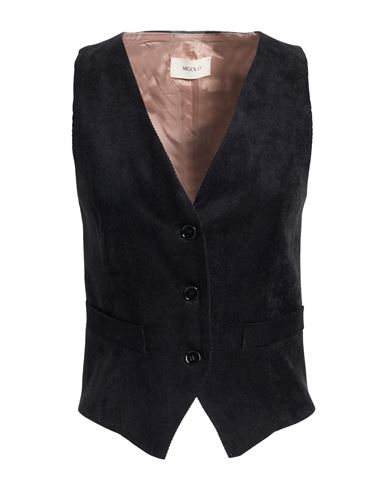 Vicolo Woman Tailored Vest Black Size Xs Polyester, Nylon, Elastane In Black