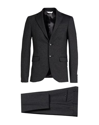 Alessandro Gilles Man Suit Charcoal Size 36 Viscose, Polyamide, Polyester, Elastane