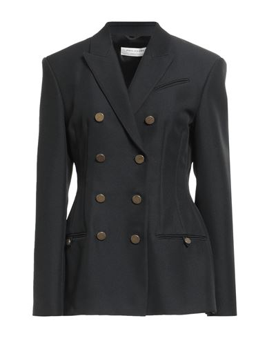 Philosophy Di Lorenzo Serafini Woman Blazer Black Size 10 Polyester