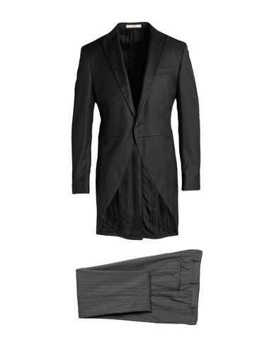 Cc Collection Corneliani Man Suit Black Size 40 Virgin Wool