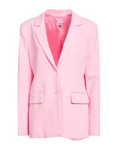 Denny Rose Woman Blazer Pink Size 8 Polyamide, Viscose, Elastane