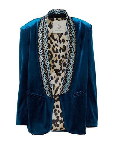 5 Progress Woman Blazer Blue Size L Pes, Elastane