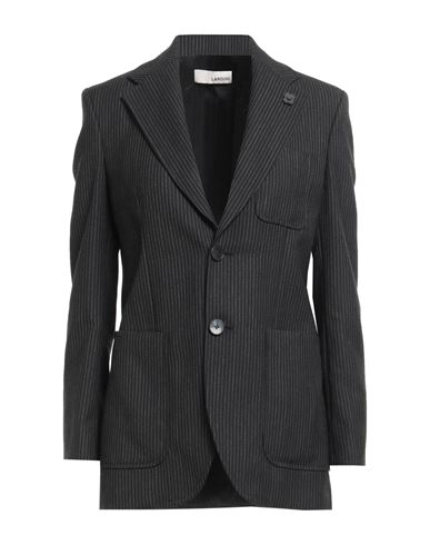 Lardini Woman Blazer Black Size 10 Wool