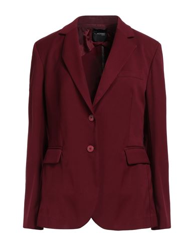 Marciano By Guess Woman Blazer Burgundy Size 10 Polyester, Viscose, Elastane