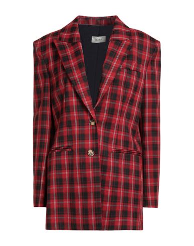 Vicolo Woman Blazer Red Size Onesize Polyester, Viscose, Elastane
