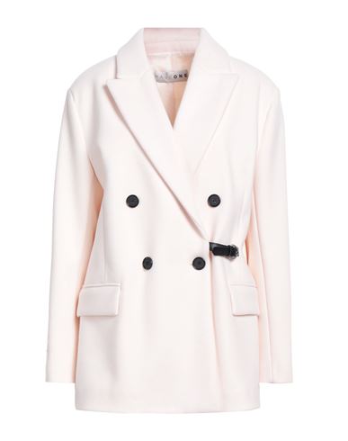 HAVEONE HAVEONE WOMAN BLAZER CREAM SIZE S POLYESTER, WOOL 