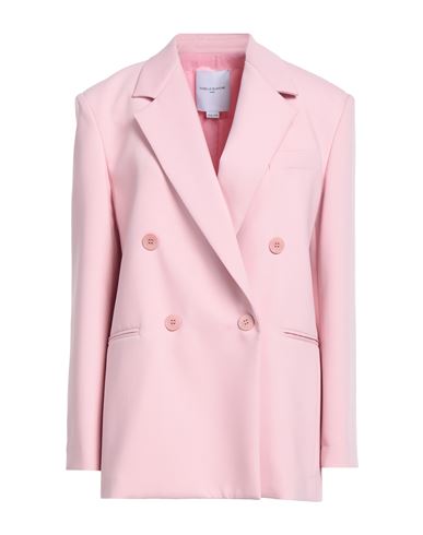 Isabelle Blanche Paris Woman Blazer Light Pink Size S Polyester, Viscose, Elastane