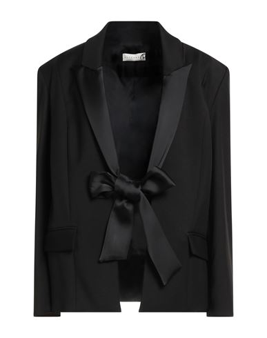 Shop Haveone Woman Blazer Black Size M Polyester, Viscose, Elastane