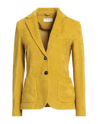 Circolo 1901 Woman Blazer Marigold Size 10 Cotton, Polyester In Yellow
