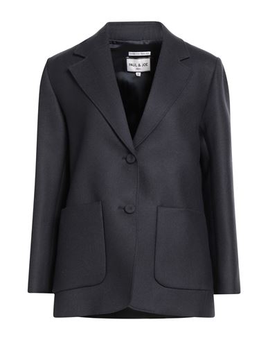 Paul & Joe Woman Blazer Navy Size 10 Virgin Wool
