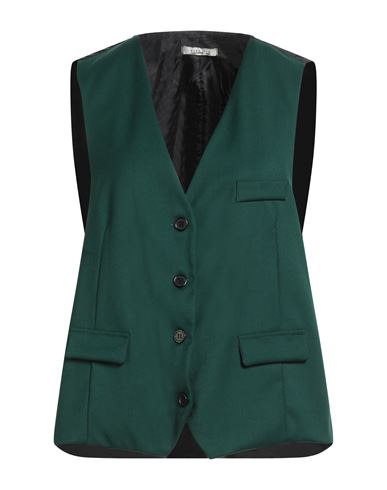 Susy-mix Susy Star By  Woman Tailored Vest Green Size 3 Polyester, Viscose, Elastane