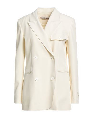 Hinnominate Woman Suit Jacket Cream Size M Polyester In Neutral