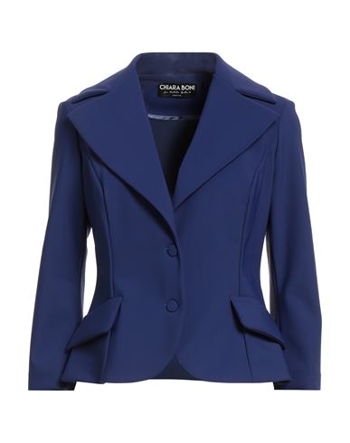 Chiara Boni La Petite Robe Woman Blazer Navy Size 4 Polyamide, Elastane