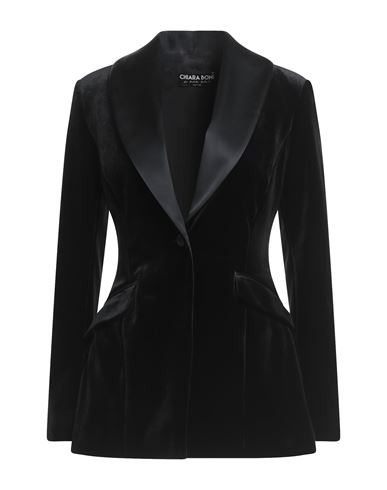Chiara Boni La Petite Robe Woman Blazer Black Size 4 Polyester, Polyamide, Elastane
