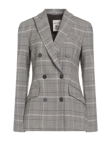 Semicouture Woman Blazer Light Brown Size 10 Polyester, Viscose, Wool, Elastane
