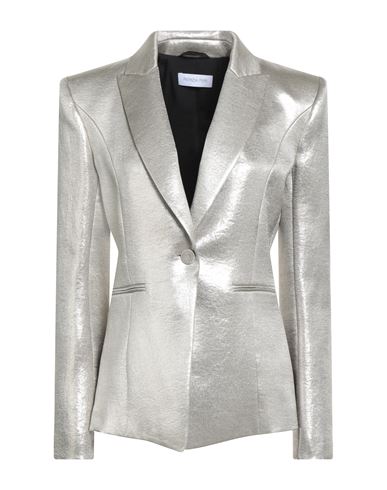 Patrizia Pepe Woman Blazer Platinum Size 8 Polyester In Gray