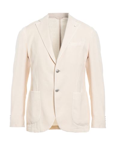 Luigi Bianchi Mantova Man Blazer Cream Size 42 Cotton, Linen