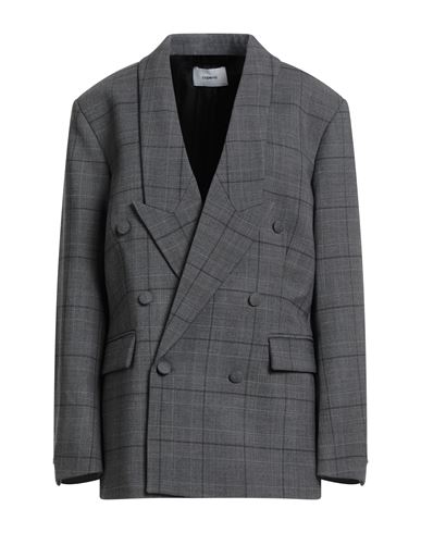 Coperni Woman Blazer Grey Size L Virgin Wool, Elastane
