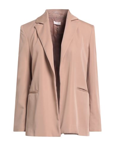 Liu •jo Woman Blazer Sand Size 12 Viscose, Polyester