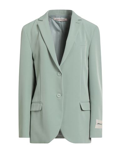 Hinnominate Woman Blazer Sage Green Size M Polyester, Elastane