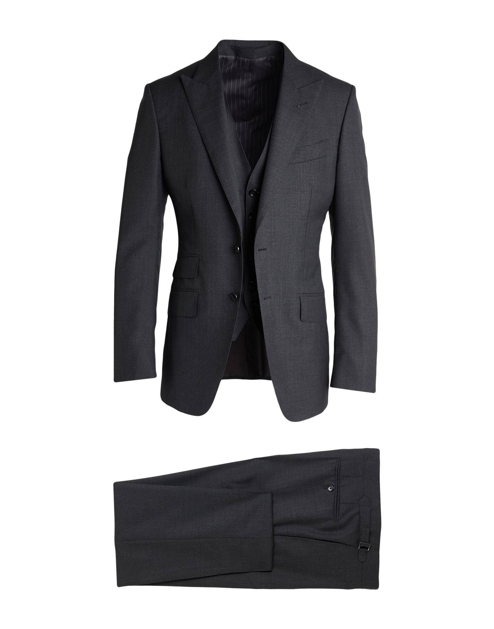 《セール開催中》TOM FORD メンズ スーツ 鉛色 48 ウール 100%