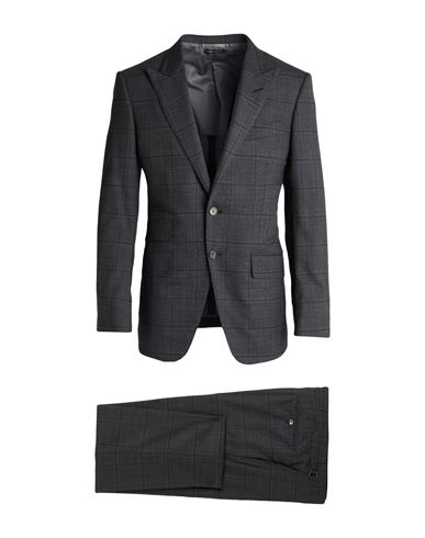Tom Ford Man Suit Grey Size 46 Wool, Polyamide, Elastane