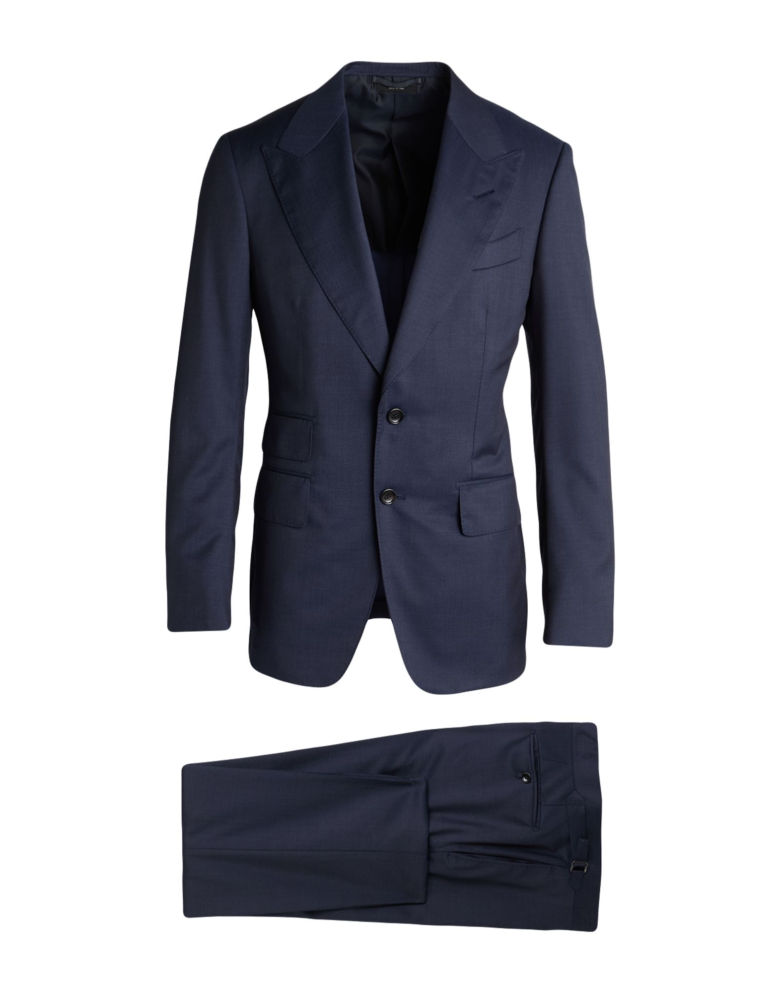 《セール開催中》TOM FORD メンズ スーツ ネイビー 48 ウール 100%
