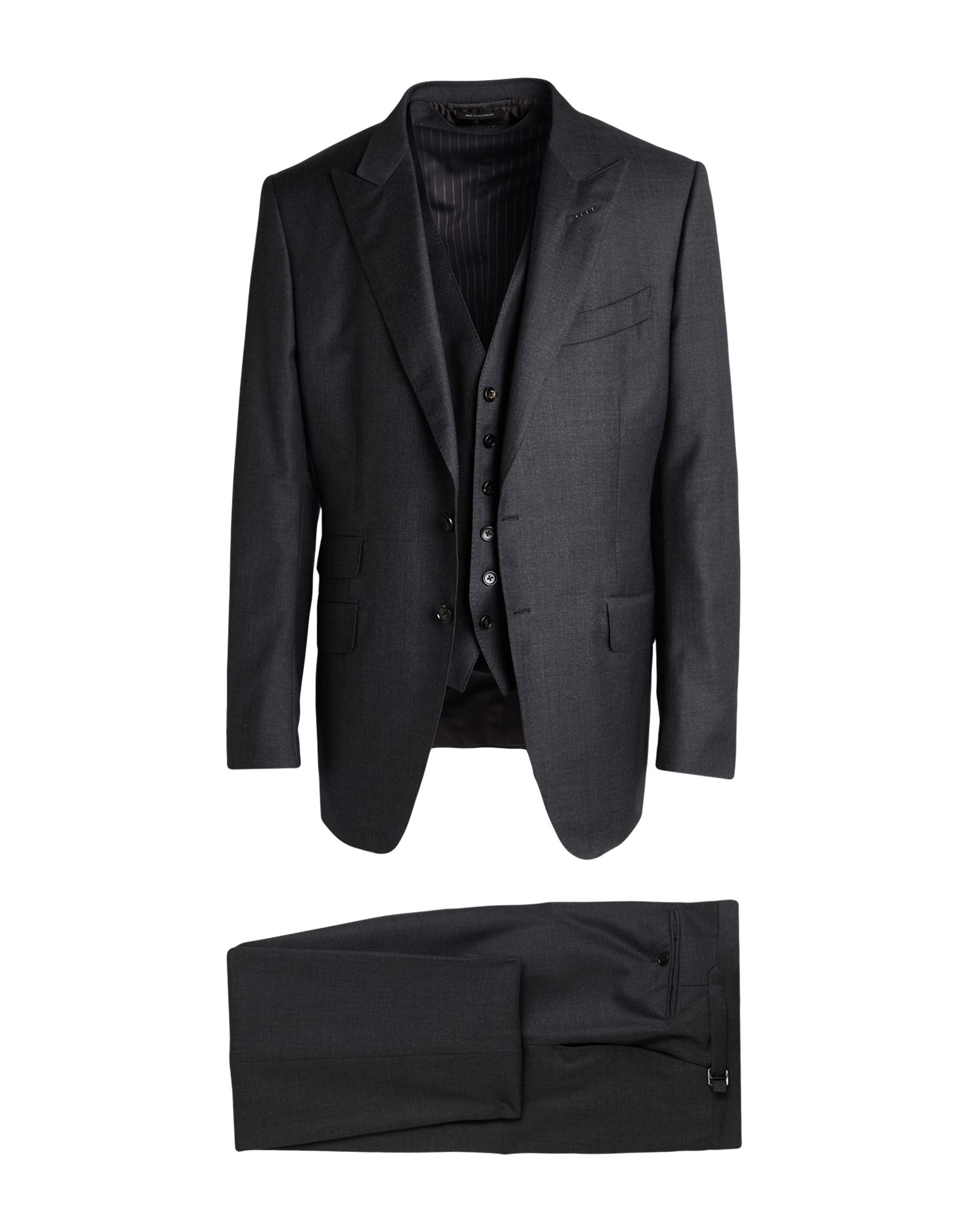 《セール開催中》TOM FORD メンズ スーツ 鉛色 54 ウール 100%