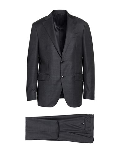 Sartoria Latorre Man Suit Grey Size 38 Wool In Gray