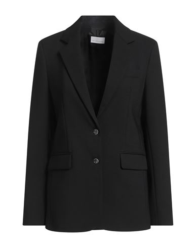 Nine In The Morning Woman Blazer Black Size L Virgin Wool, Elastane