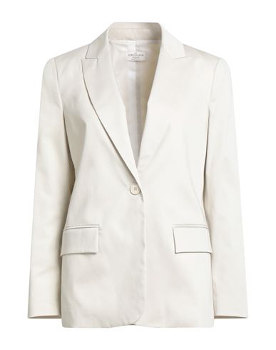 Rebel Queen By Liu •jo Woman Blazer Beige Size 8 Cotton, Elastane