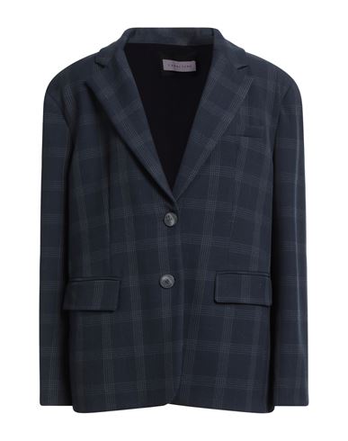 Caractere Caractère Woman Blazer Navy Size 6 Polyester, Viscose, Elastane