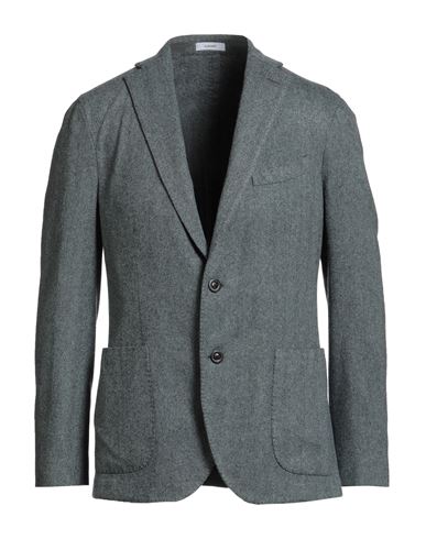 Boglioli Man Blazer Dark Green Size 48 Wool, Polyamide