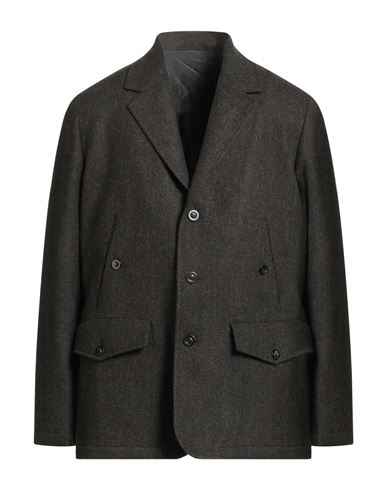 Boglioli Man Blazer Dark Green Size 44 Wool