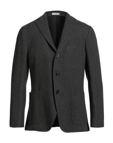 Boglioli Man Blazer Dark Green Size 38 Wool, Cashmere In Blue