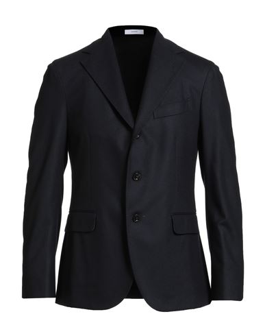 Boglioli Man Blazer Navy Size 38 Virgin Wool, Polyamide, Cashmere In Blue