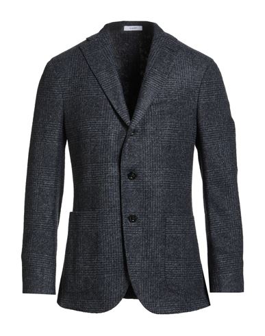 Boglioli Man Blazer Slate Blue Size 46 Acetate, Virgin Wool, Polyester