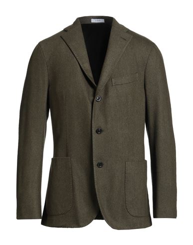 Boglioli Man Blazer Military Green Size 50 Virgin Wool