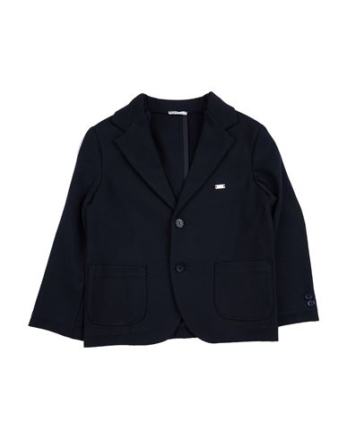 Le Bebé Toddler Boy Blazer Midnight Blue Size 4 Viscose, Polyamide, Elastane In Blue