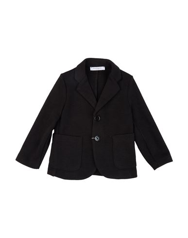 Paolo Pecora Toddler Boy Blazer Black Size 6 Polyester, Viscose, Elastane In Black
