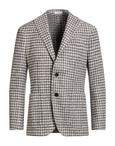 Boglioli Man Blazer Grey Size 46 Acrylic, Virgin Wool, Polyester In Gray